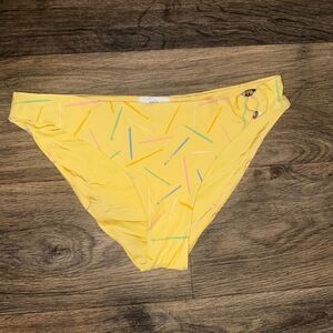 Onia Yellow bikini bottoms size L